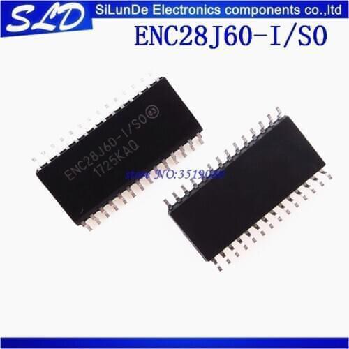 Free Shipping 20pcs/lot ENC28J60-I/SO ENC28J60 I/SO SOP-28 new and Original