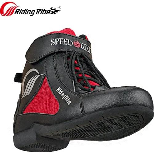 Riding Tribe Motorcycle Boots Summer Men Moto Boot Motobike Riding Shoe Scooter Bicycle Four Seasons Casual Shoes