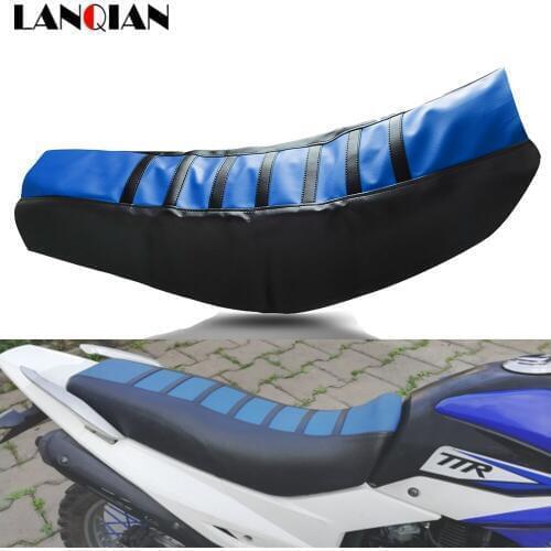 Motorcycle Seat Cover dirtbike Rubber Striped Soft seat cover For Yamaha YZ125 YZ-125 YZ 250 250F PW80 PW50 WR450F Off-road car