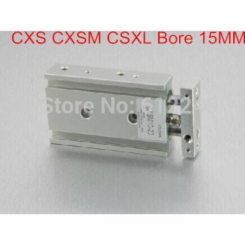 CXS15*125 Bore 15mm Stroke 125mm CXS15-125 CXS Series Double Shaft Cylinder