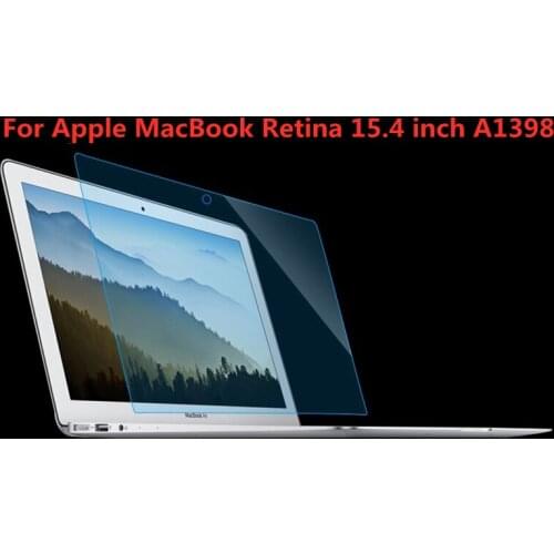 For Apple New MacBook Retina 15.4 inch A1398 laptop Screen Protector Protective Film Tempered Glass