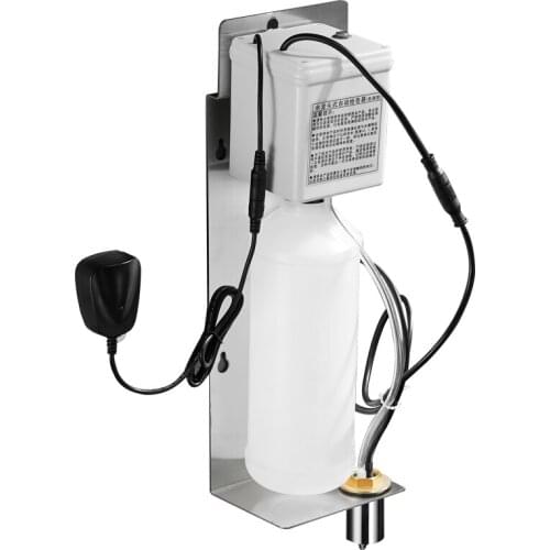 Public bathroom mirror soap dispenser 304 stainless steel concealed embedded sensor hand sanitizer commercial soap dispenser