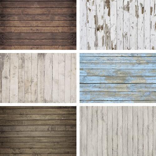 Photography Background Floor Customize Printed Vintage Wood Newborn Backdrop Studio Wood Floor Background Props