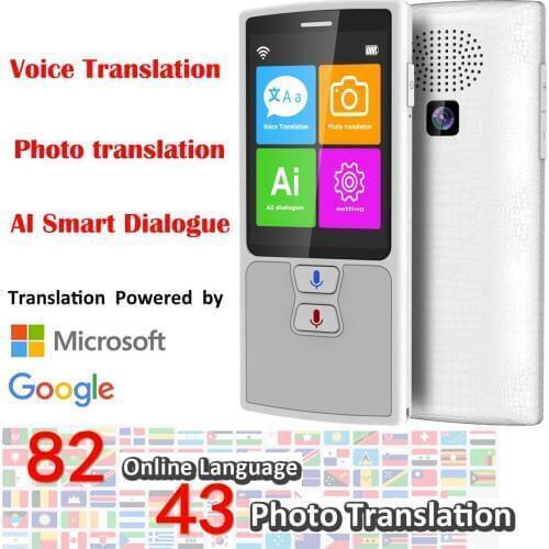 Voice translator Photo translation 82 Languages AI Smart Dialogue Learn foreign languages quickly Travel translator