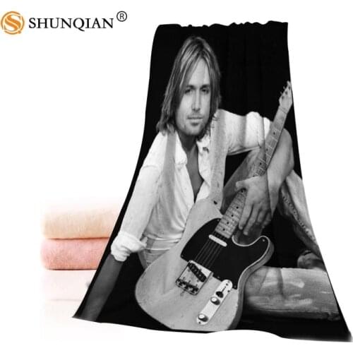 Hot Custom Keith Urban Towel Printed Cotton Face/Bath Towels Microfiber Fabric For Kids Men Women Shower Towels A7.24-1