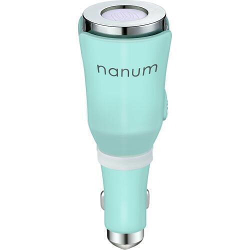 M Tulip Car Aroma Diffuser Air Purifier Car Charger Fragrance Remove Smell USB Safety Hammer Black White Blue Pink Green