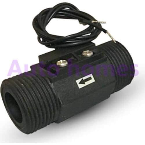 Water flow sensor switch Magnetic Plastic Water Flow Sensor Switch G1/2 G3/4