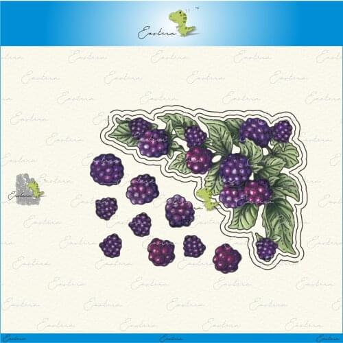 Blackberries metal cutting dies 2021 new diy molds Scrapbooking Paper Making die cuts crafts