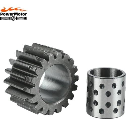 Motorcycle 18T Clutch Primary Drive Gear Bush For Lifan 125cc LF125cc Manual Clutch 1P52FMI-K Horizontal Kick Starter Engines