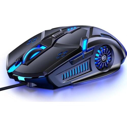 Ergonomic Wired Gaming Mouse With Button LED 4-Speed DPI USB Computer Mouse Gamer Mice Silent Mause With Backlight For PC Laptop