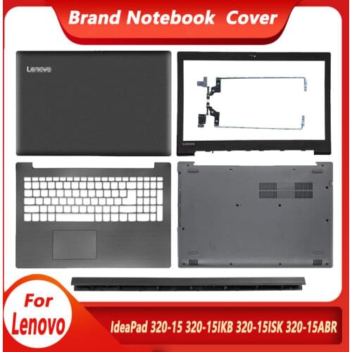 NEW For Lenovo IdeaPad 320-15 320-15IKB 320-15ISK 320-15ABR Lcd Back Cover/Front Bezel/Palmrest/Bottom Case/Hinges Black
