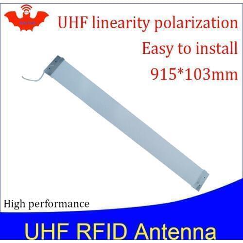 UHF RFID Strip thin antenna Vikitek VA909 915MHZ middle range 920-925M self-service supermarket Doorframe rfid reader antenna
