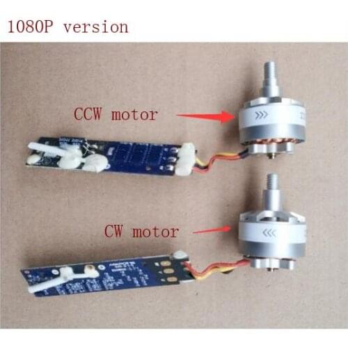 4K version RC Quadcopter spare part CW CCW Original motor with ESC