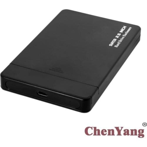 CYDZ USB-C Type-C to 2.5 Inch SATA SSD HDD External Hard Disk Enclosure for Laptop & PC