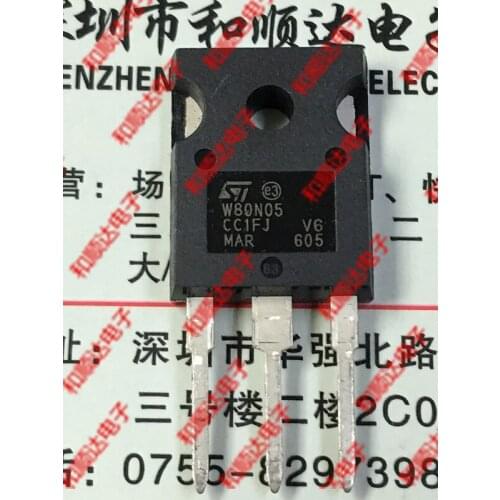 10pcs/lot STW80N05 New Spot TO-247