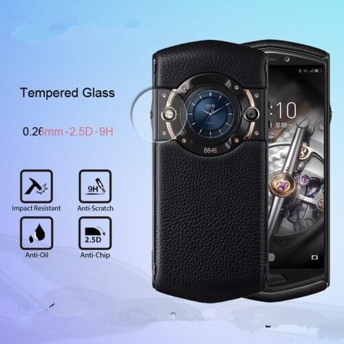 2pcs Clear Back Camera Lens Screen Protector Protective Film Tempered Glass For 8848 M4 M5
