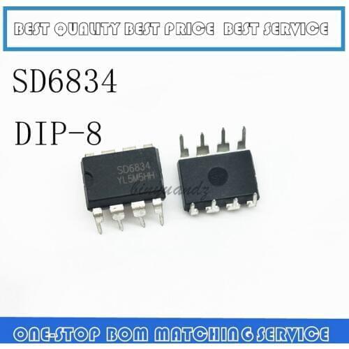 20PCS-200PCS SD6834B SD6834 DIP-8 new original In Stock