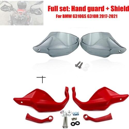 2017-2021 For BMW G310GS G310R Full Set Handguard & shield Motorcycle Accessories hand huards protector windshield G310 GS R 17
