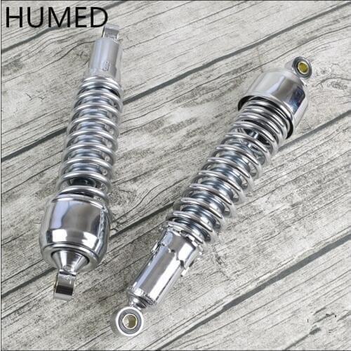 330mm or 370mm Retro motorcycle shock absorber metal decorative cover motorcycle rear shock absorber for GN wee8 Rear Shock