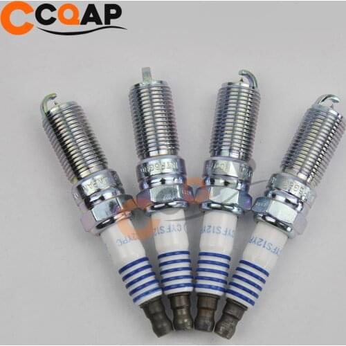 4x IRIDIUM SPARK PLUG CYFS12YPC CYF-S12-YPC for ILTR6G8G LR025605 Rover ITV22 5100429 9A6G-12405-AA 30758130 96621