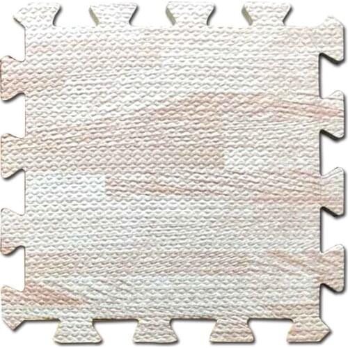 9PCS 30*30*1.2cm Wood Grain Mosaic Mat EVA Foam Puzzle Mats Baby Floor Puzzles Play Mat Children Baby NON-TOXIC Crawling Rugs