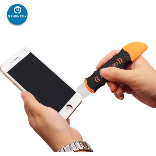 JM-OP12 Dual Side Metal Blade Opening Tools Mobile device phone Repair Disassembly Pry for Samsung iPhone iPad Laptop Tablet PC