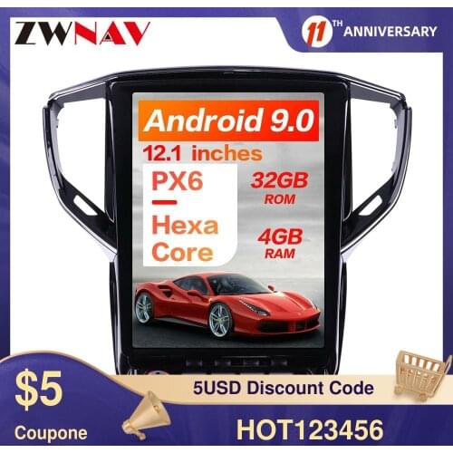 Android 9.0 4GB+64GB ROM Tesla style Car GPS Navigation For Maserati Ghibli 2013-2019 Headunit Multimedia Player Radio Recorder