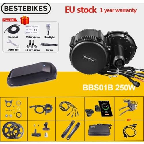 36V 250W Bafang Mid Drive Motor Sticker Electric Bicycle Conversion Kit Sticker For BBSHD BBS Dirve eBike Motor