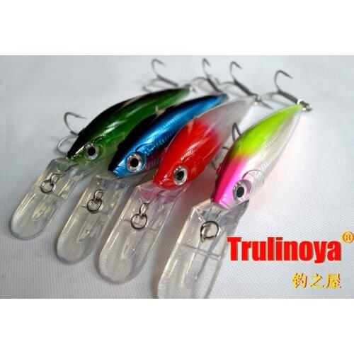 Big Minnow sea fishing lures,4 colors 180mm/86g,fishing hard bait,Mackerel,tuna lures,30KG hook tension,4pcs/lot,Free shipping