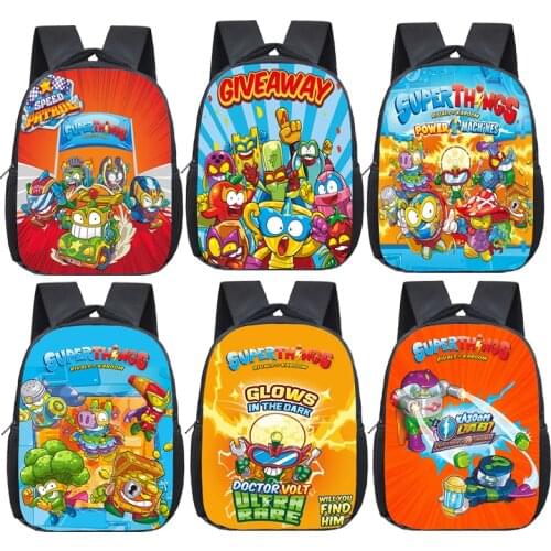 Children Super Zings Backpacks Boys Girl School Knapsack Kindergarten Schoolbag Cartoon Book bag Rucksack Kids Start School Gift