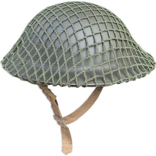 WWII WW2 UK British Army MK2 helmet net cover CAMOUFLAGE NET(Helmet Not Included)