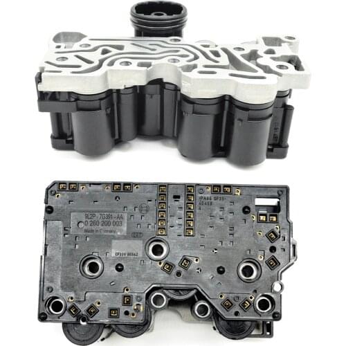 Automatic Solenoid Block Pack Assembly for Ford Explorer 03-10 Mercury Mountaineer 03-10 9L2Z7G234AA 5R55W 9L2Z7G391AA