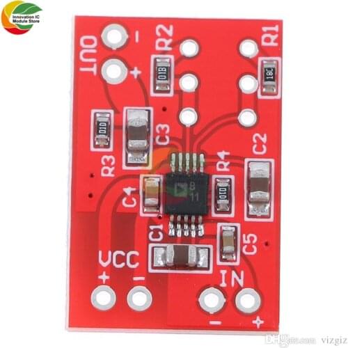 Ziqqucu DC 3V 5V SSM2167 Microphone Pre AMP Preamplifier Board Low Noise Voltage COMP Compression Mono Preamp Module