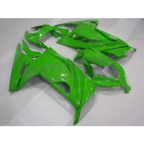 Motorcycle Fairing EX300 2014 Body Kits EX 300 Ninja 15 16 Green Full Body Kits Zx300r 2013 - 2017