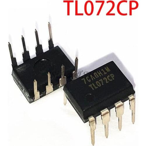 10PCS TL072CP DIP8 TL072 DIP TL072C TL072CN IC New Original