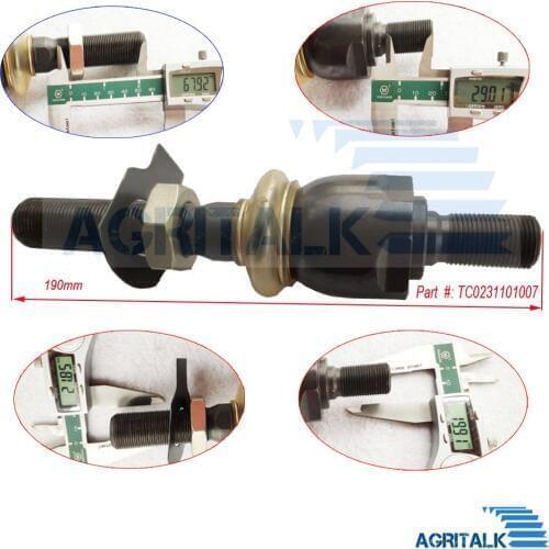Steering joint for Foton Lovol tractor, part number: TC0231101007