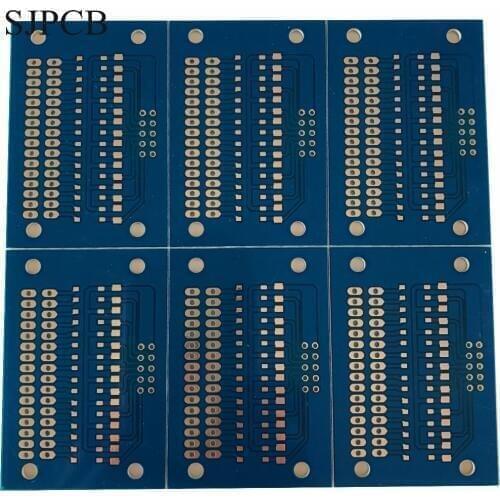 SJPCB Blue Board Small Quantity Acceptable Customized Panel High Quality Circuit Board Fast Delivery PCB Supplier
