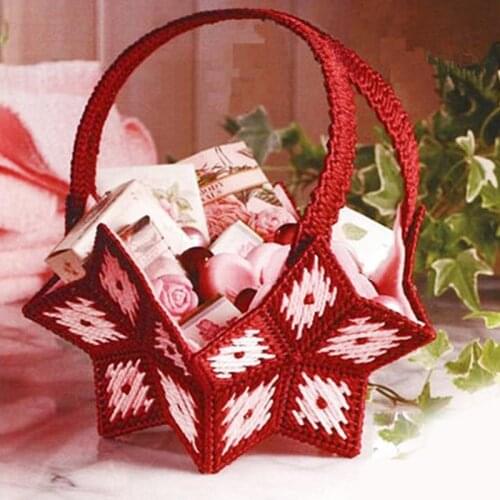 Embroidery storage bagDIY 3D cross-stitch,Has been cut,storage box,Jewelry box,chinese cross stitch Z11