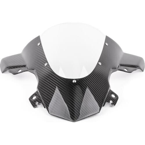 Carbon Fiber Windscreen For BMW S1000RR 2015 2016 2017 2018 Wind Screen Deflectors Windshield