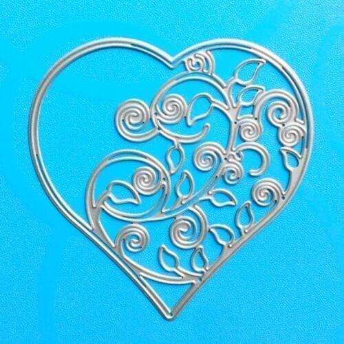 YLCD116 Love Metal Cutting Dies For Scrapbooking Stencils DIY Cards Album Decoration Embossing Folder Die Cutter Template Mold