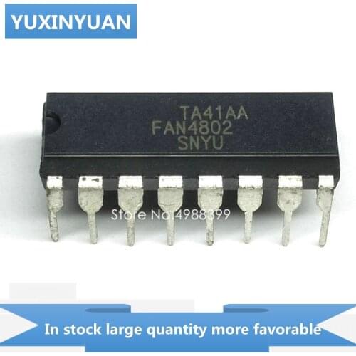 YUXINYUAN 10PCS/LOT FAN4802SNYU FAN4802 FAN 4802SNYU 4802 DIP16 in stock in stock