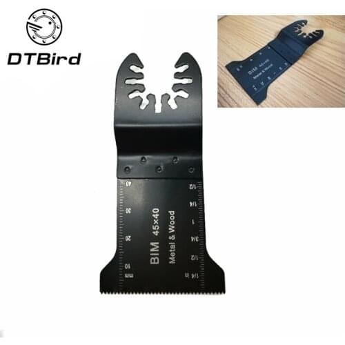 1pc 45mm 45x40mm Oscillating Multitool Japanese-profile Teeth Saw Blade For Dremel Cutting Multimaster Tool Renovator Power Tool