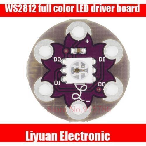 10pcs LilyPad Pixel Board / WS2812 full color LED driver board
