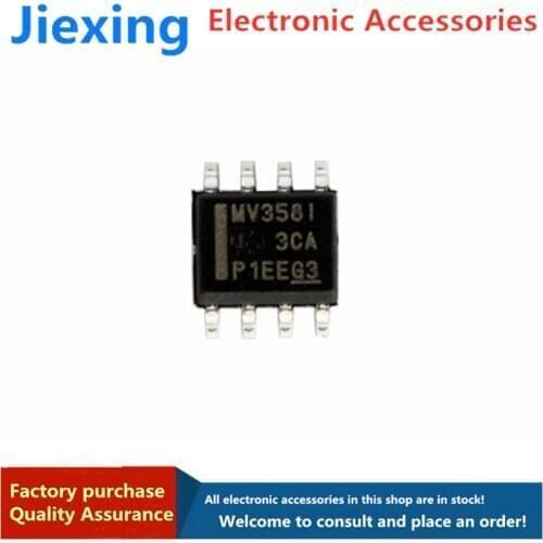 10pcs LMV358IDR dual low voltage rail-to-rail output operational amplifier