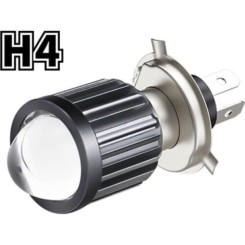 1x Super Bright 9-80V HI/LO Beam LED Light For BA20D H4 Motorcycle Headlight Fog Lamp ATV Accessories High Power LED Headlight