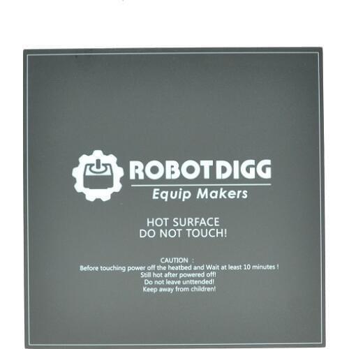 214*214 Reusable print surface with 3M tape