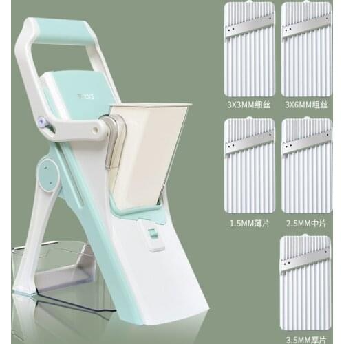 Multifunctional 5 in 1 Vegetable Cutter Lemon Slicing Kitchen Chopping Grating Slicing Grater Not Hurting Your Hands