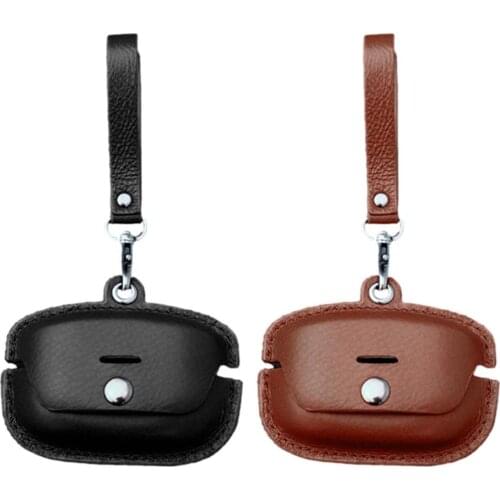 PU Leather Protective Case For WF-1000XM4 Earphone Accessories Sweat-proof Protective Cover Earphone Case