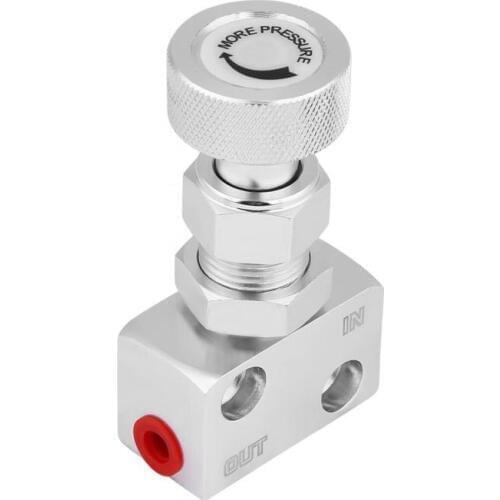Car Styling Universal Screw-type Aluminum Brake Proportion Valve Adjustable Prop Brake Bias Adjuster for Racing Car