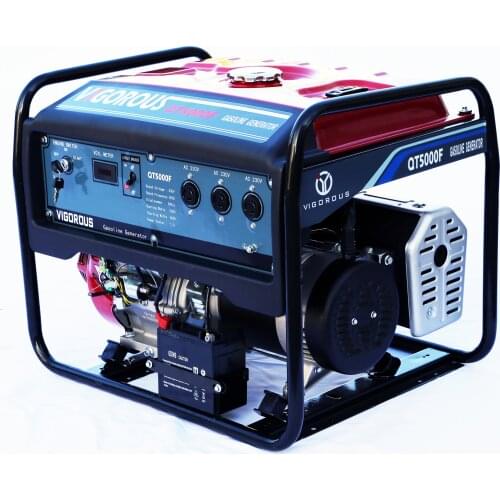 Gasoline Generator Electric Start With Battery 3KW 4 Stroke 220V 50HZ Single Cylinder